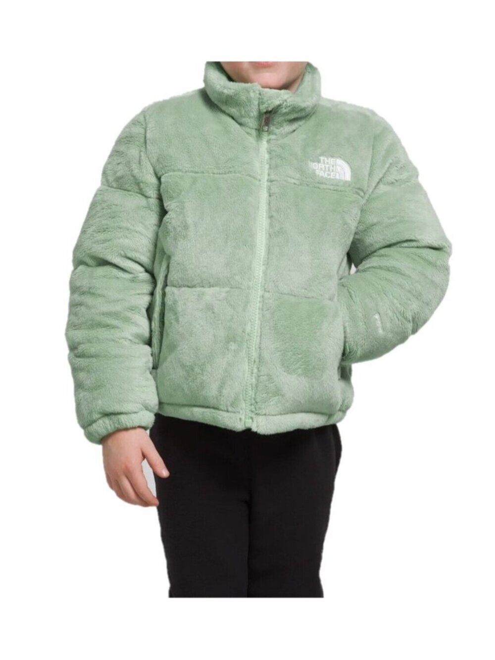 The North Face Kids 1996 Retro Nuptse Down Puffer Jacket in Misty Sage Size 2